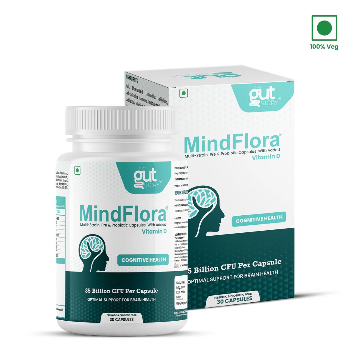MindFlora gut probiotics medicine and gut health solution